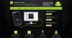 Desktop Screenshot of androidpcsync.com